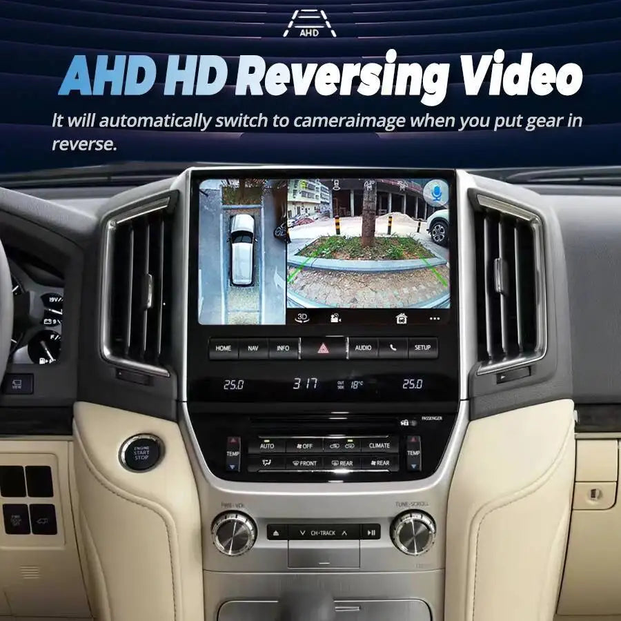 GPS Android 13 Navi BT Car Radio Navirider Radio Stereo Car Wireless Carplay For TOYOTA La