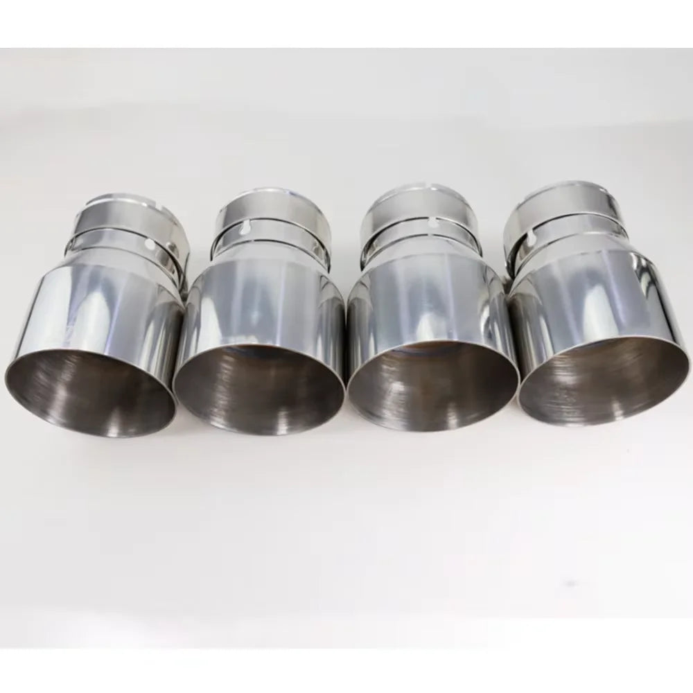4 Pieces Exhaust tips Stainless Steel for BMW F87 M2 F80 M3 F82 F83 M4 Fit Muffl for BMW F82 F87 F83 - Automotive LED Li