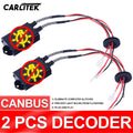 H7 Car Load Resistor Error Canceler LED Decoder Canbus Free Wiring Canceler Decoder Light