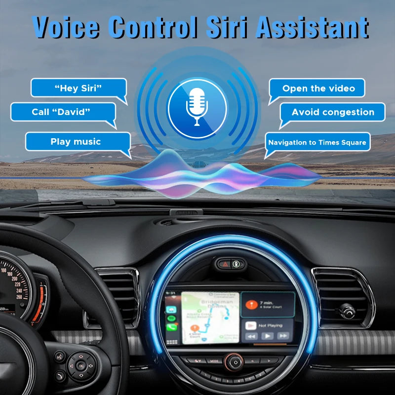 Wireless CIC CarPlay Smartbox for BMW Mini R55 R56 R57 R58 R59 R60 R61 F54 F55 Clubman Cou
