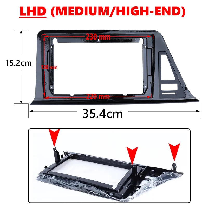 For TOYOTA 2018 IZOA CHR 9INCH Car DVD Radio Android Stereo Audio Screen Multimedia Video