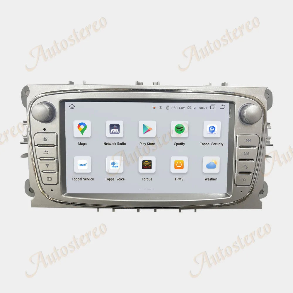 7 Inch Car Radio For Focus MT2 MT3 S-Max Mondeo 9 Galaxy C-Max 2004-2012 CarPlay Multimedi