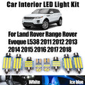 LED Interior Light Kit for Land Rover Range Rover Evoque L538 2011- 2015 - Canbus Dome Map Door Trunk Bulbs | AUTOKIT...