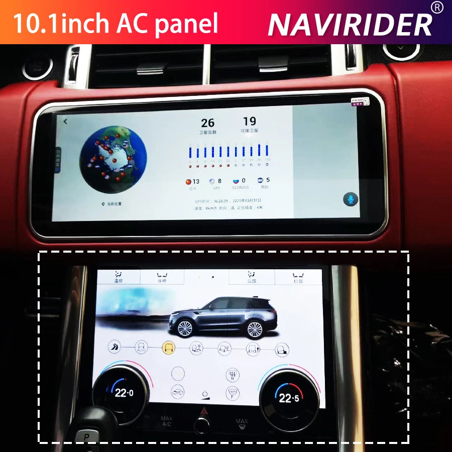 AC Panel Multiple Languages For Land Rover Range Rover Vogue L405 Sport L494 2010-2017 Cli