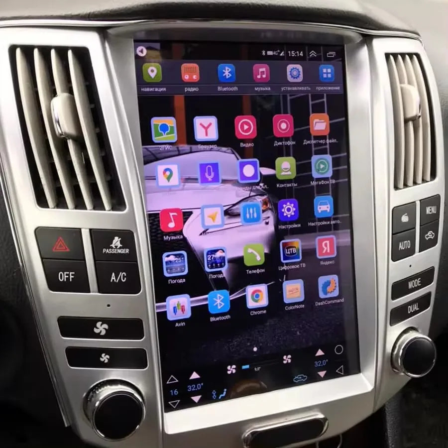 12.1inch Tesla Car Radio Stereo For Lexus RX300 RX330 RX350 Android Auto Multimedia Player