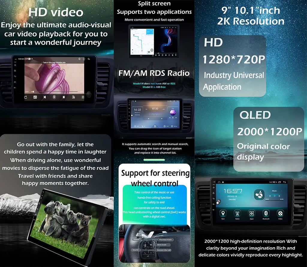 7‘’ Android 14 For Ford Transit Connect Tourneo Connect 2014-2019 Video Player GPS Navigat | AUTOKITSHOP