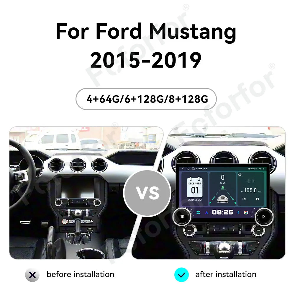 Premium Smart HD Large Touch Screen Android 15 11.5 Inch Wireless CarPlay GPS Navi Multime