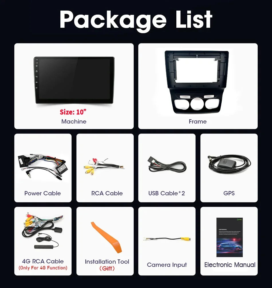 Car player android Auto Video For Citroen C4 2 B7 2013-2016 Android 14 Auto Radio Car Mult