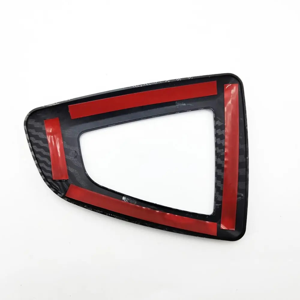 1x Carbon Fiber Look Gear Shift Knob Panel Cover For BMW F20 F22 F30 F32 F34 F36
