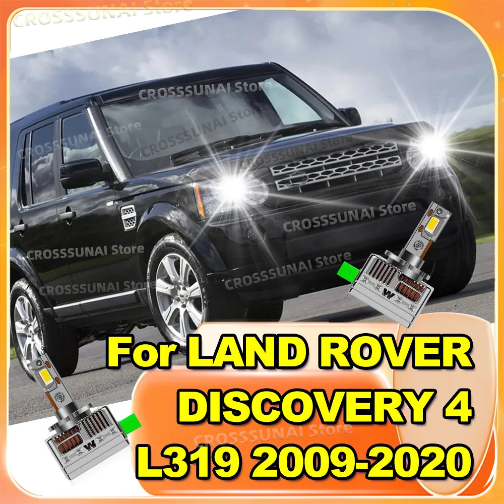 Led Car Headlight Canbus Upgrade HID Xenon Bulb For LAND ROVER DISCOVERY 4 L319 2009-2020