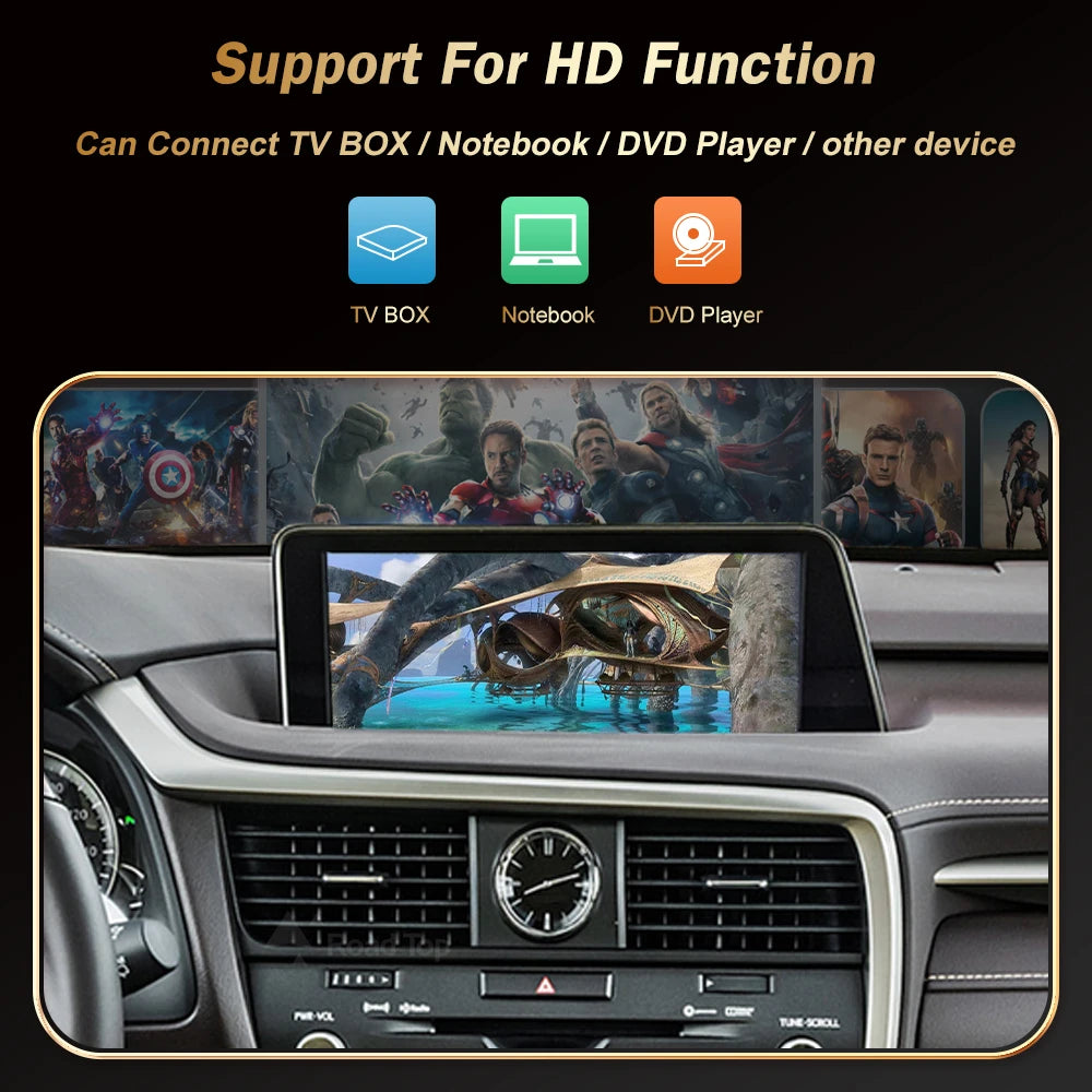 Wireless CarPlay for Lexus RX 2016-2019, with Android Auto Mirror Link AirPlay Car Play Fu