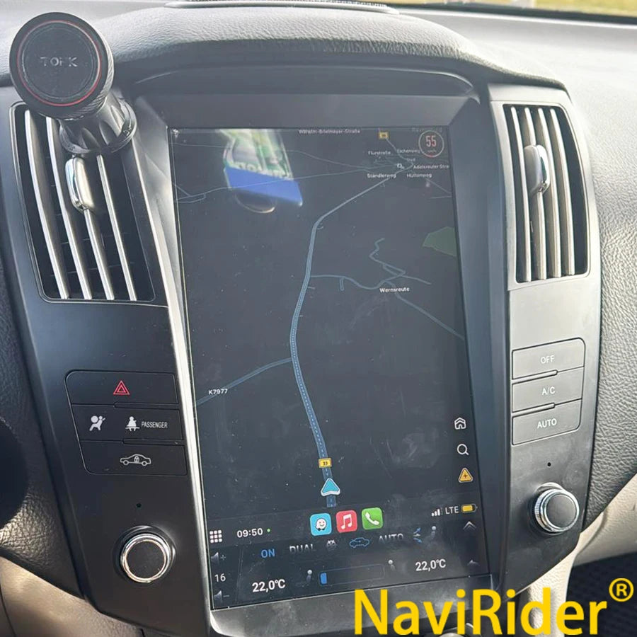 Android 14 Car GPS For Lexus RX300 RX330 RX350 RX400h Toyota Harrier Radio Screen Video Pl | AUTOKITSHOP