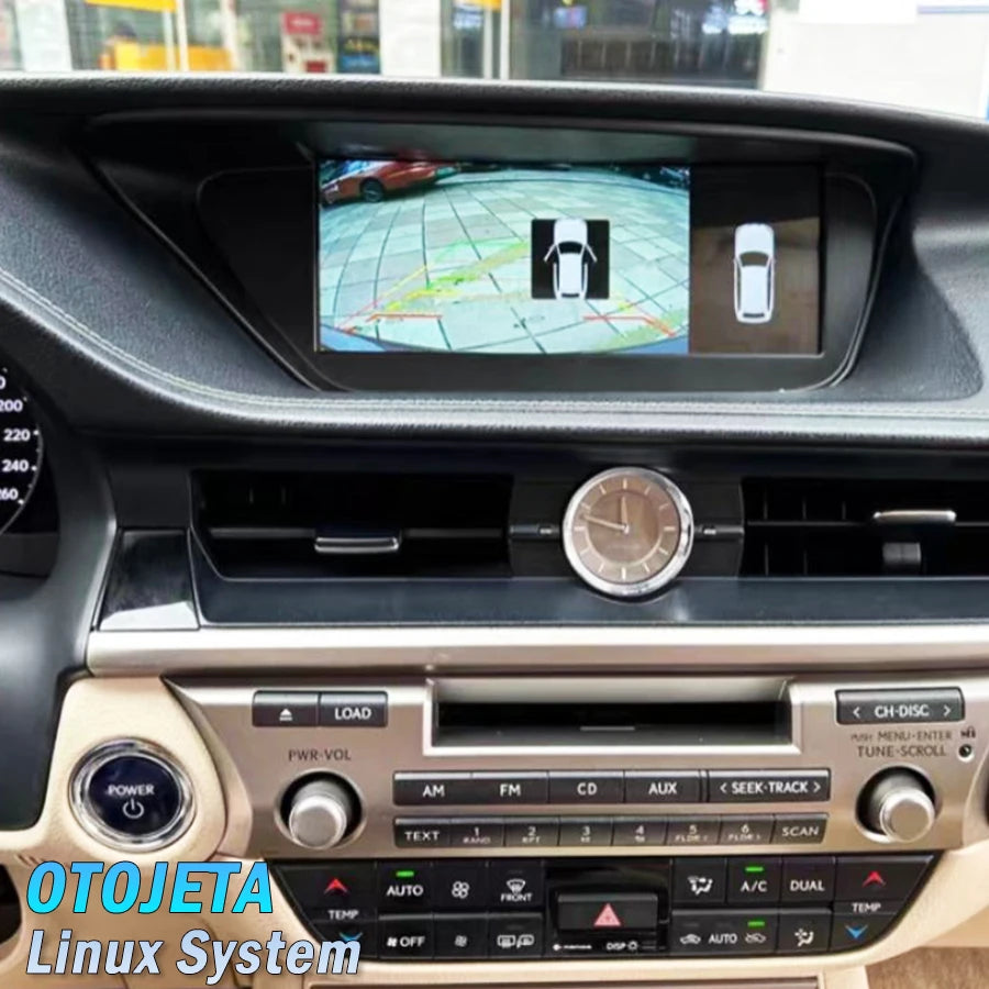 10.25inch Linux Car Radio Screen For Lexus ES ES300h ES350h ES300 ES330 ES350 2013 -2017 C