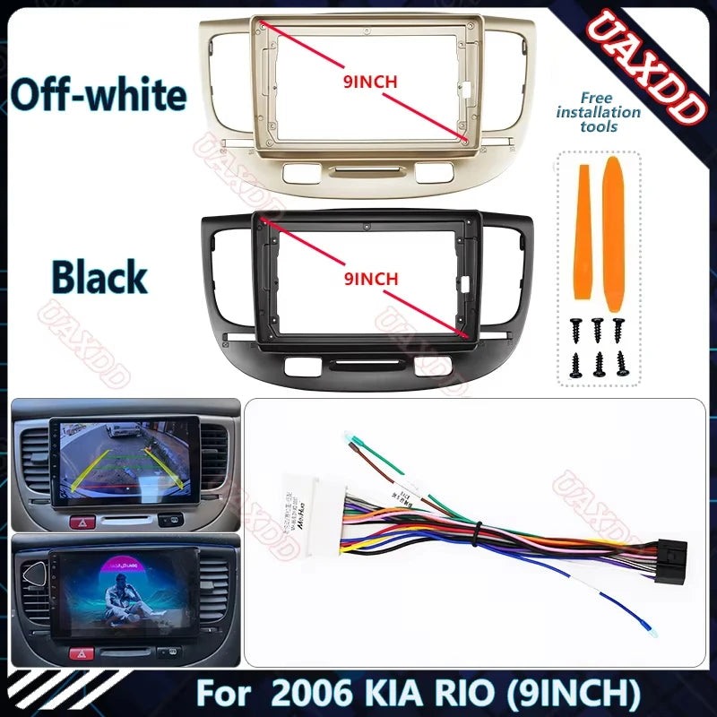 For 2005-2011 KIA RIO 9INCH Car Radio Android Stereo Audio Screen Multimedia Video Player