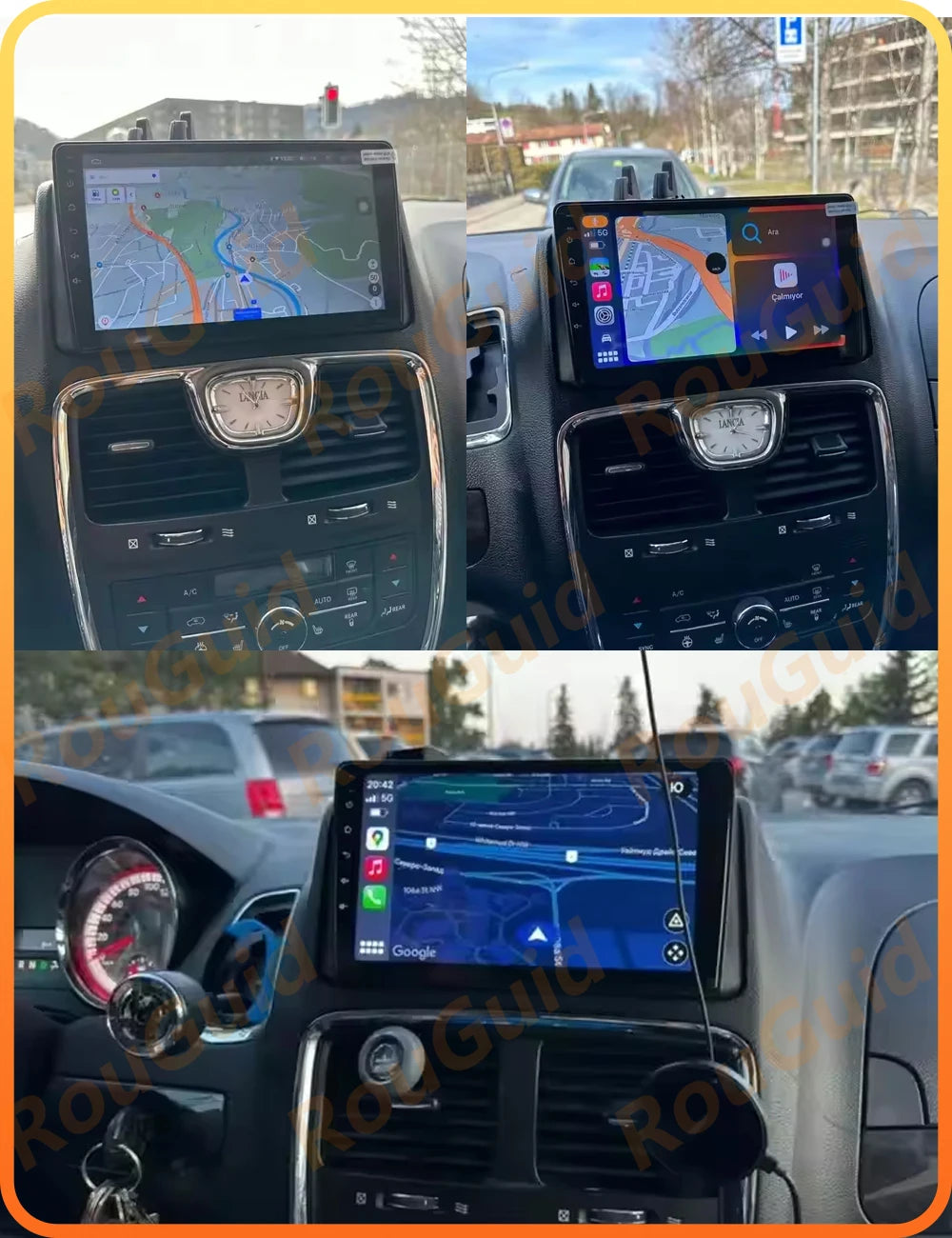 Android 16 Car Radio For Chrysler Grand Voyager 5 2011 2012 2013 - 2017 GPS Navigation BT  | AUTOKITSHOP