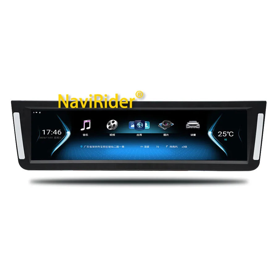 For Mercedes Benz Vito V300 V-class 24 Inch Center Rearview Display Roof WideScreen Ceilin