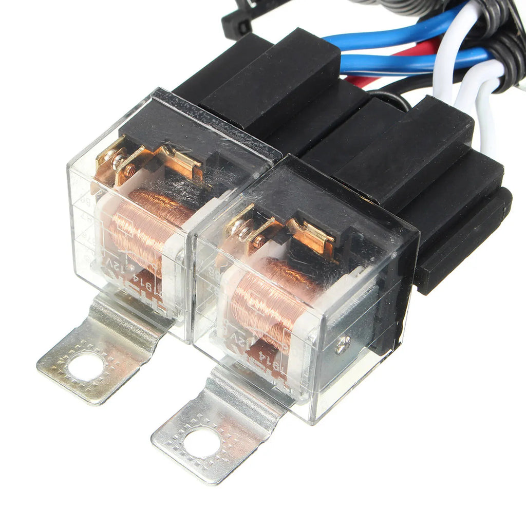 H4 Negative-Switched LED Bypass Harness for Jaguar XF BMW 7 Series Car Accessories