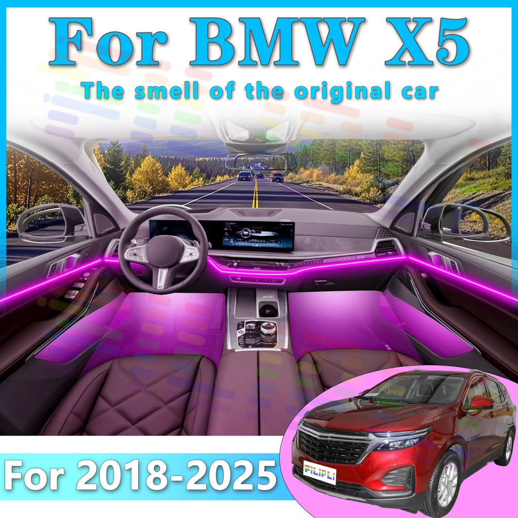 RGB - Ambient Light - for BMW G05 X5 - App Control - Car Interior Lighting | AUTOKITSHOP