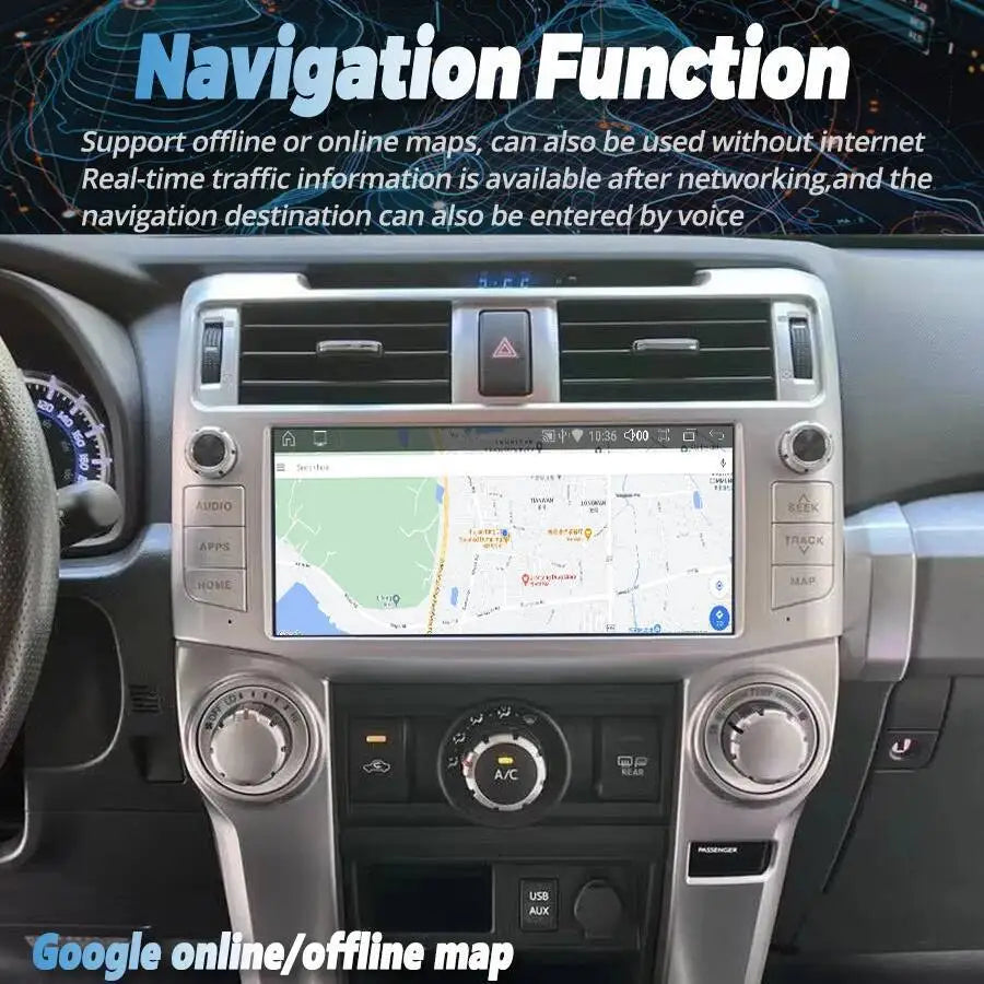 11.3inch Car Radio For Toyota 4runner 2010-2022 Android 13 GPS Auto Carplay BT Navigation