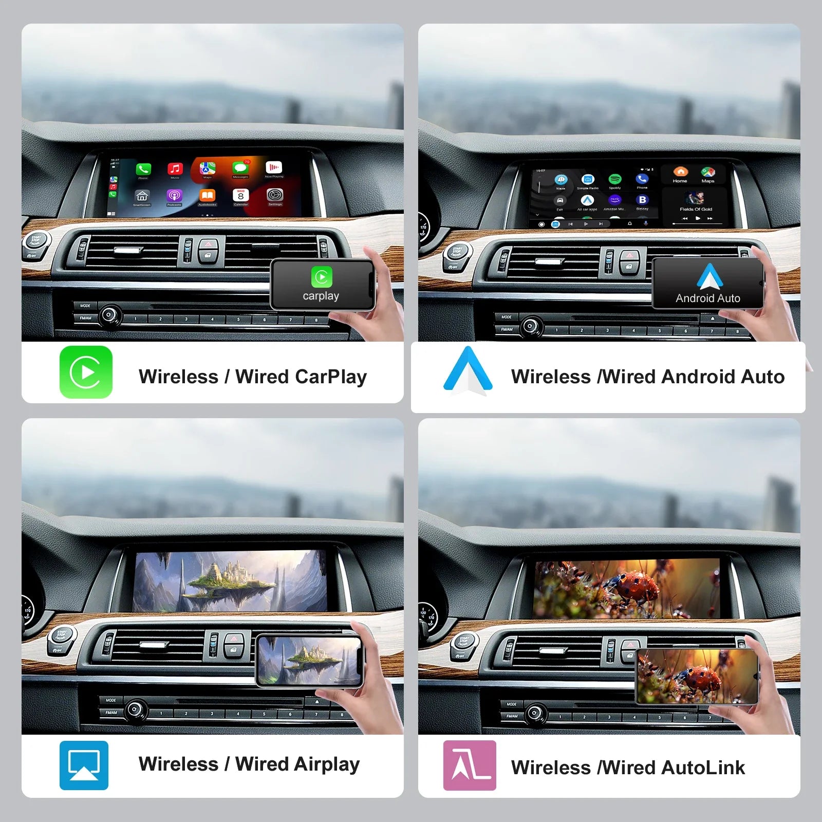 1920*720 Car Radio Multimedia For BMW 5 Series F10 F11 2011-2016 Support Wireless CarPlay  | AUTOKITSHOP