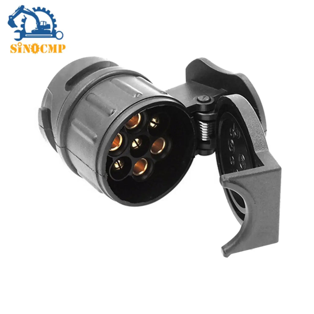 SINOCMP 1pcs 13 Pin To 7 Pin Plug Adapter Car Trailer Truck Caravan Towbar Socket Converte