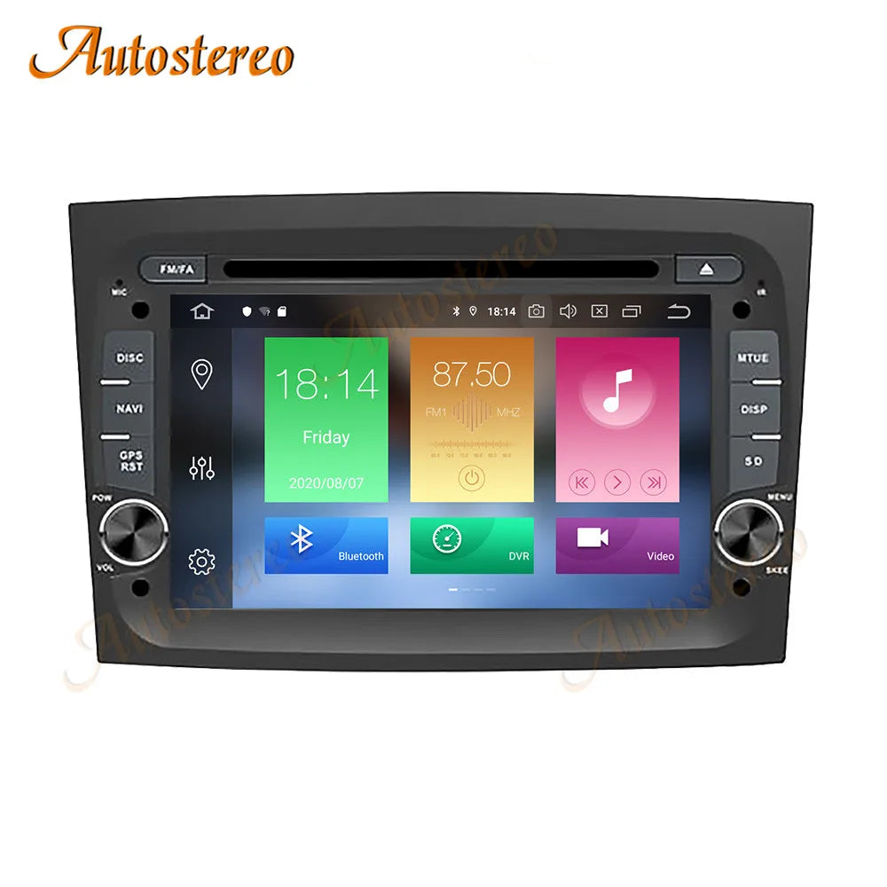 Carplay Car DVD Player Android 13 For FIAT DOBLO 2016 2017 2018+ Radio GPS Navigation Auto