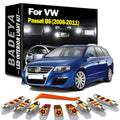12-Piece LED Interior Light Kit for VW B6 - Canbus Error-Free Interior Bulbs