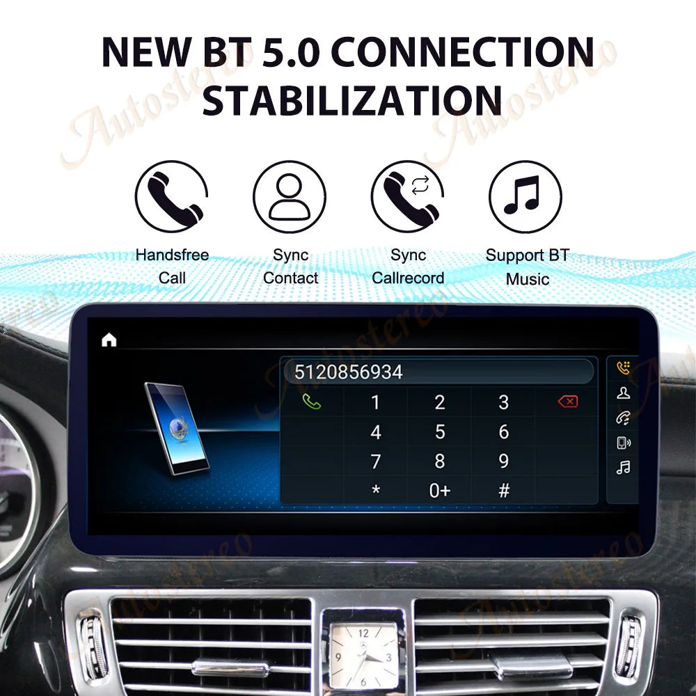 2400*900 Resolution Carplay Android For Mercedes Benz CLS W218 2010-2018 Car GPS Navigatio