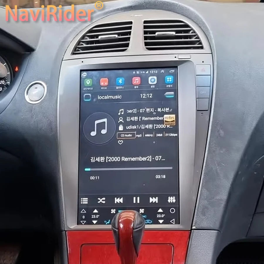 12.8inch Screen Car Auto Radio For Lexus ES ES240 ES350 ES300 2006-2012 Android 14 Auto St