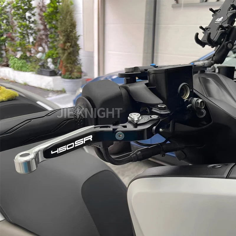 For 450SR 450SS 450SRS 2022-Present motorcycle Clutch Lever Brake Lever Set Adjustable Folding H - Automotive LED Light