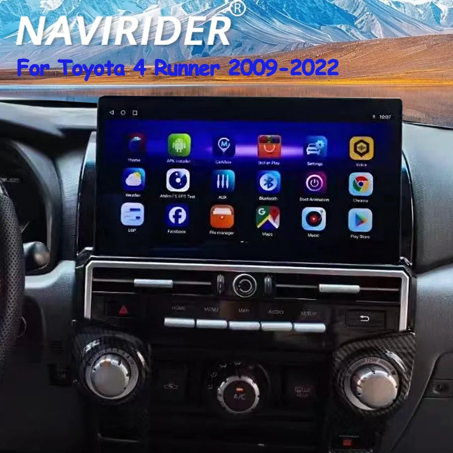 13.3" For Toyota 4Runner 4 Runner 2009-2022 Android14 Car Radio Touch Screen Multimedia Pl | AUTOKITSHOP