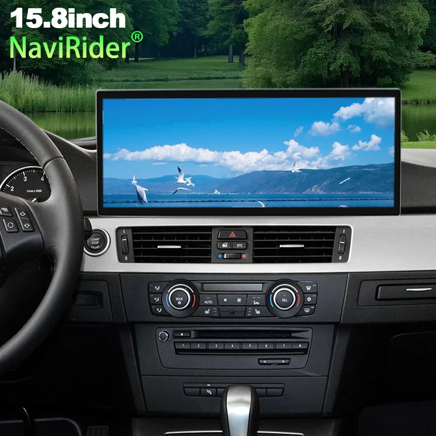 15.8" Car Radio Carplay For BMW 3 Series E90 E92 2004-2012 Android 15 Screen Auto Stereo G