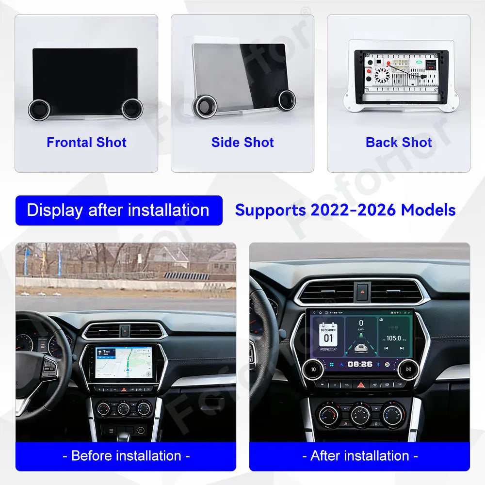 11.5 Inch Android 15 Wireless CarPlay Premium High End Ultra Large Full HD Touch GPS Navi