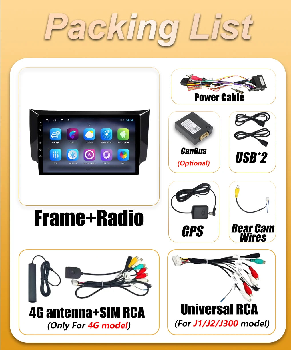 Android 16 Auto Carplay For Nissan Sylphy B17 Sentra 12 2012 2013 2014 - 2018 Car Radio BT | AUTOKITSHOP