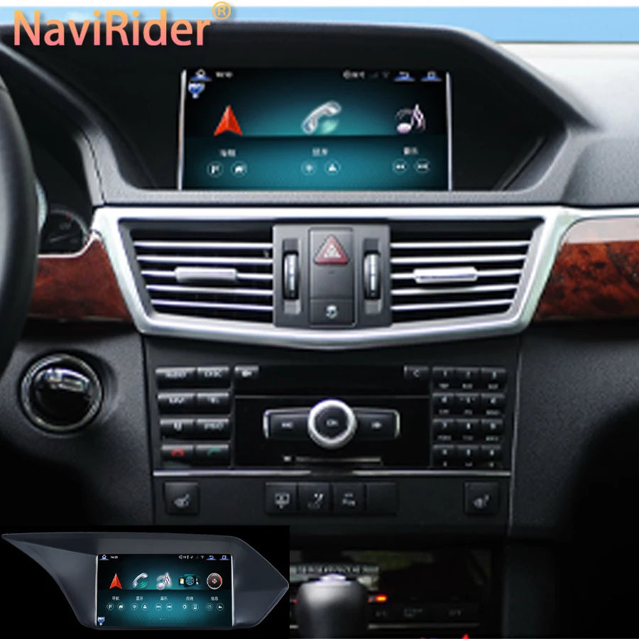 Android 14 Carplay Car Radio For Mercedes Benz E W212 E200 E230 E260 E300 S212 W207 2010-2
