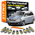12Pcs LED Interior Dome Map Light Kit For Opel Vauxhall Zafira B 2006 2007 2008 2009 2010 2011 2 - Canbus LED Car Light