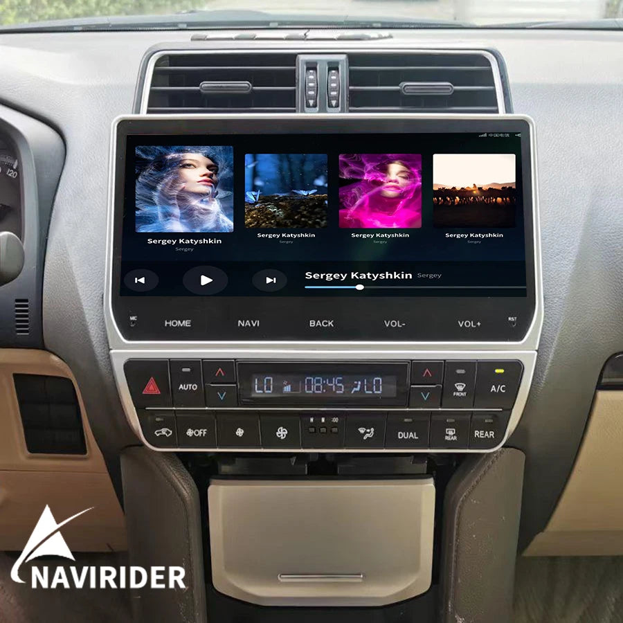 12.3"Car Radio For Toyota Prado Multimedia Player Android 14 Camera GPS Navigation Univers | AUTOKITSHOP