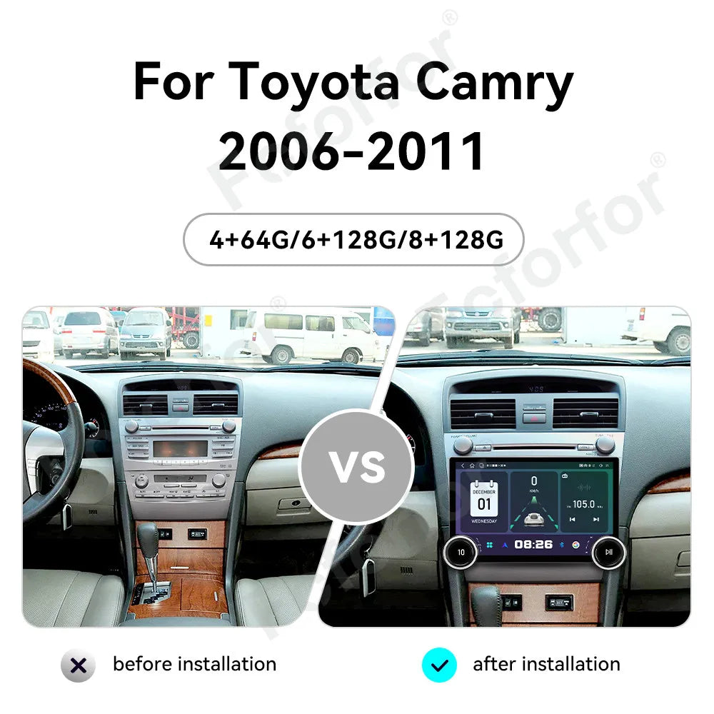 HD Large Touch Screen Car Radio 11.5 Inch Wireless CarPlay Android 15 GPS Navigation Stere