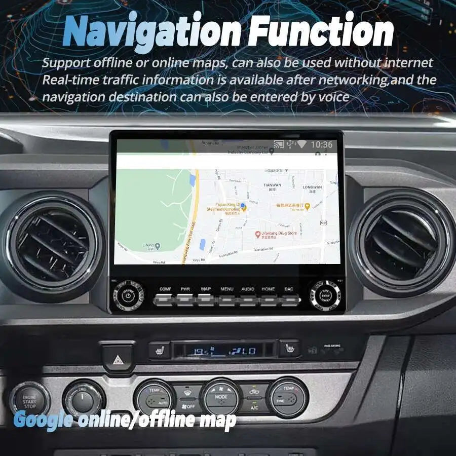 11.2inch For Toyota Tacoma 2014-2022 Android 13 Multimedia Player Carplay Car GPS Auto Rad