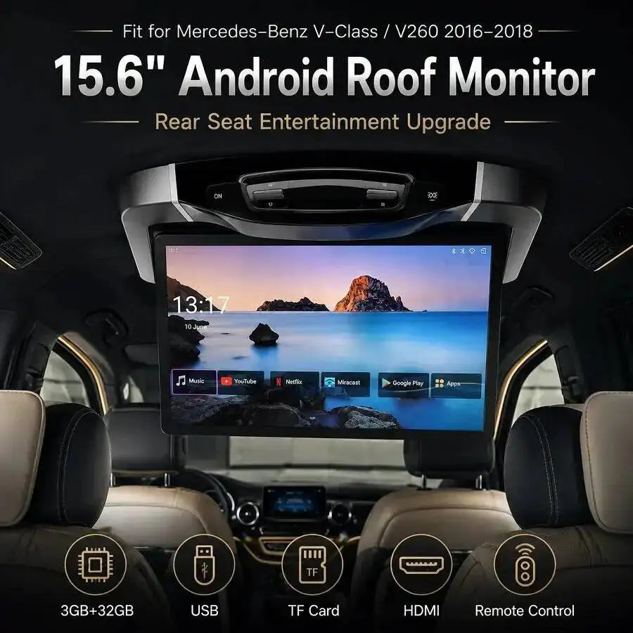 RGB - Ambient Light - for Mercedes VClass V260 2016-2018 - Car Interior Lighting | AUTOKITSHOP