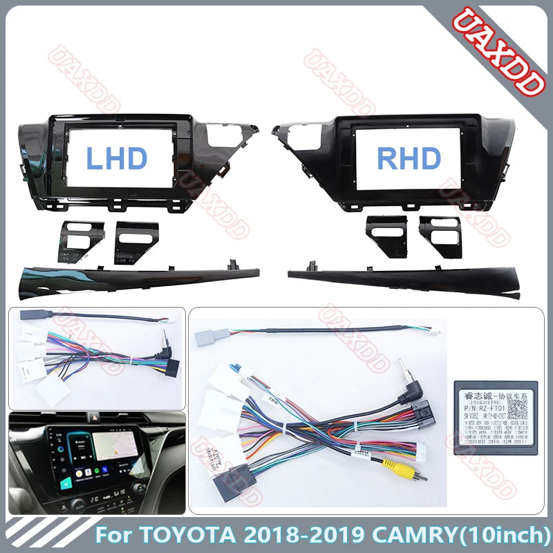 For TOYOTA 2018-2019 CAMRY 10.1 INCH Car Radio Android Stereo Audio Screen Multimedia Vide