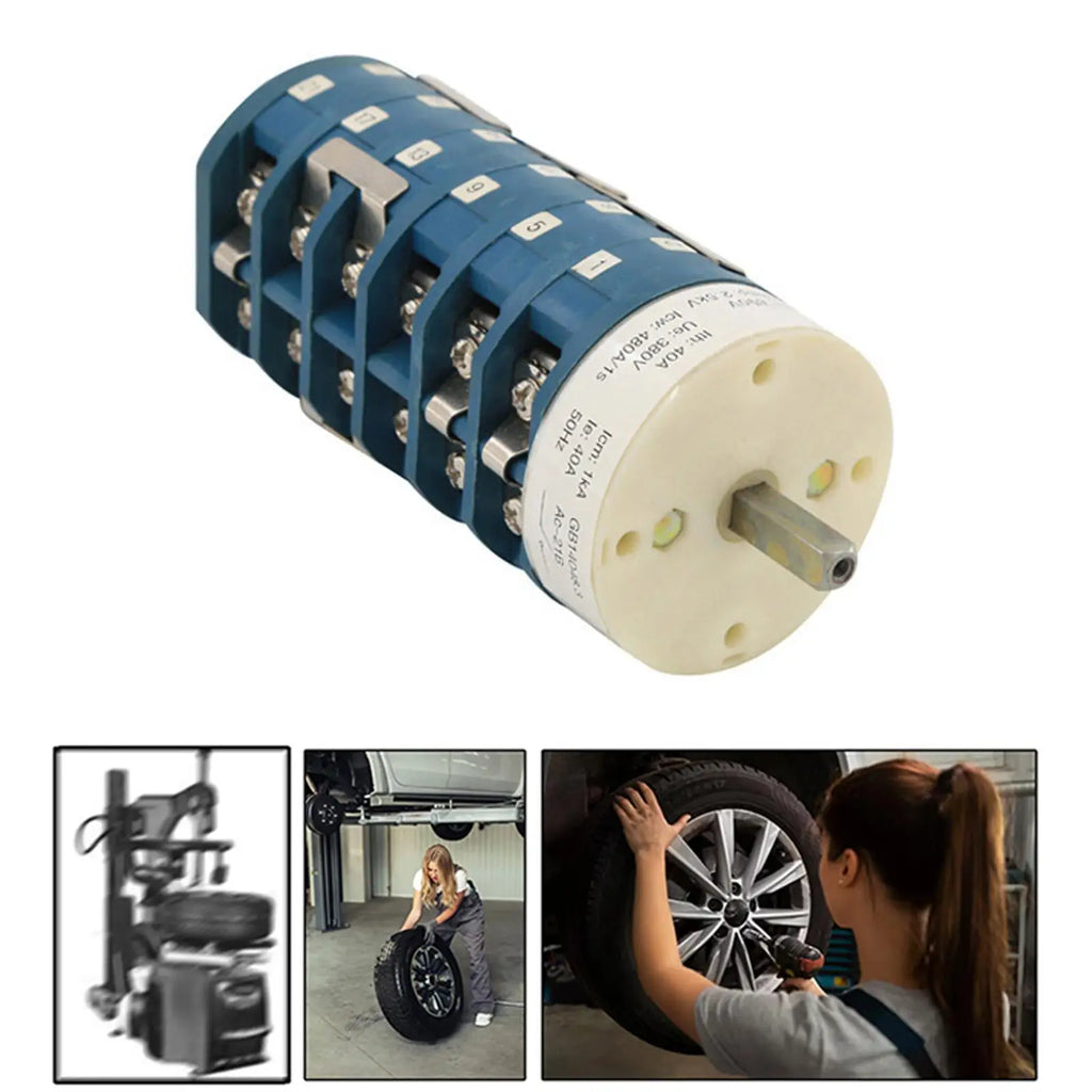 Tire Changer Motor Switch Lw5D-40A/6 Sturdy Professional Easy to Install Two-speed Switch for Au - Automotive LED Light