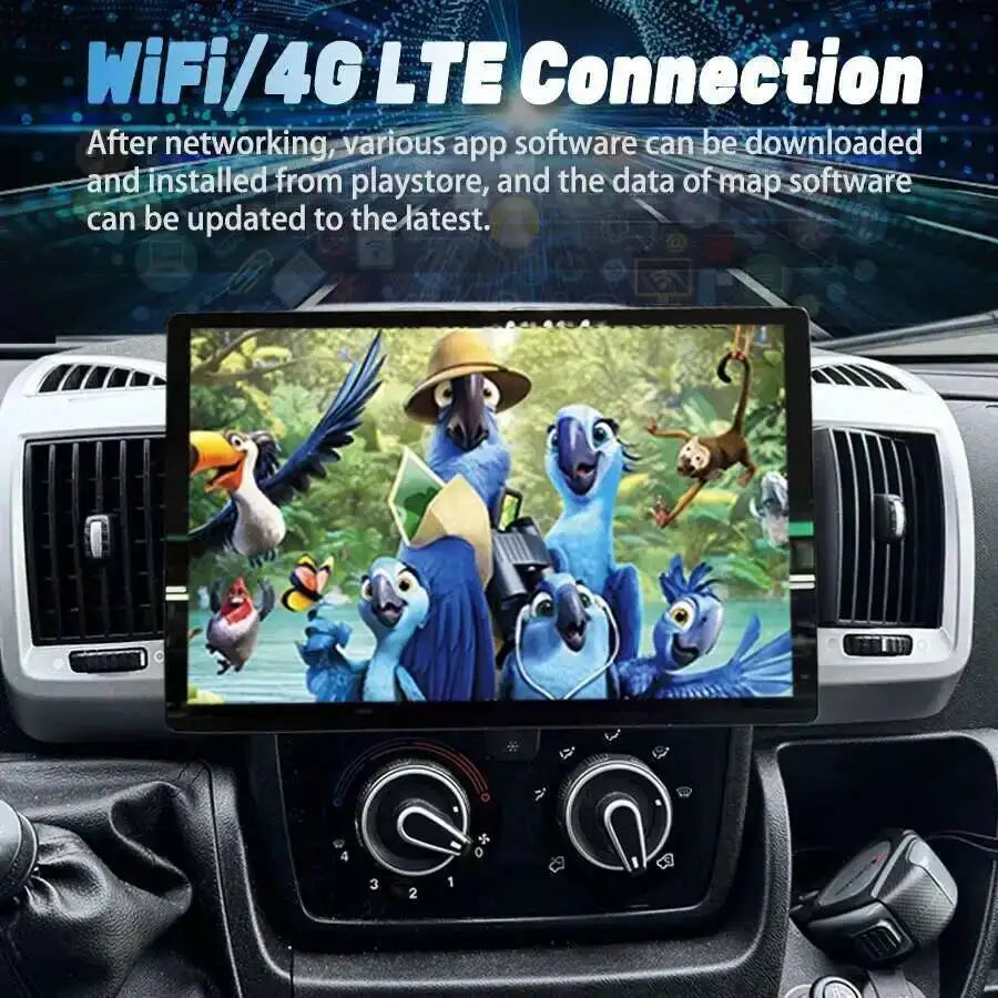 2K Android 15 Car Radio For Fiat Ducato 2006-2022 CarPlay GPS Navi Multimedia Player 12.5i | AUTOKITSHOP