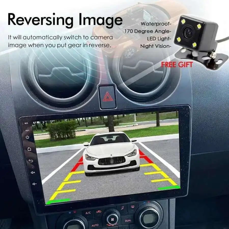For Nissan Qashqai 1 J10 2006 - 2013 Car Radio Android 15 Touch Screen Auto Multimedia Vid | AUTOKITSHOP