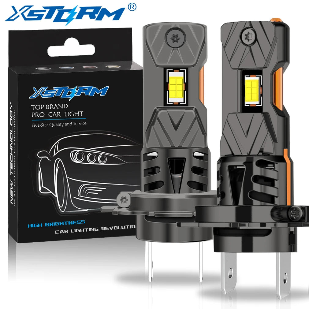 XSTOTM H7 LED Headlight Canbus 5500K 80W 20000LM H4 Headlight Fog Light 9005 H11 LED Liigh