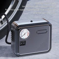 Car Tire Inflator DC 12V Car Air Compressor Auto Air Pump Pointer Type Tire Pressure Display Ele - Automotive LED Light