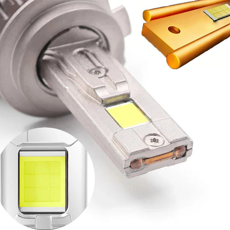 K15 300W 300000Lm H7 Led Headlight Bulb 12V 24V Universal H11 H4 9005 9006 White Canbus Er