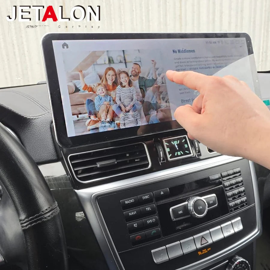 14.6" Android Screen Car Radio For Mercedes Benz ML GL GLE GLS W166 X166 2012-2019 Multime | AUTOKITSHOP