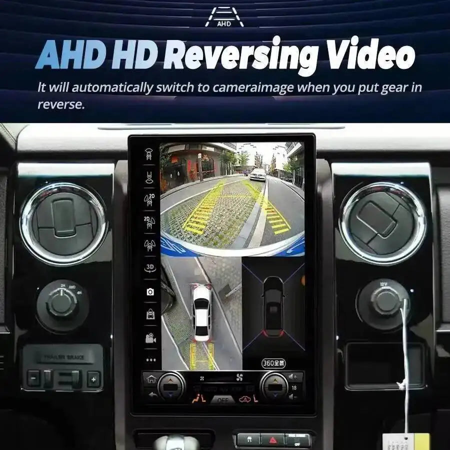 14inch Android 15 For Ford F150 F-150 Raptor 2009 -2012 Multimedia Video Car Radio Screen