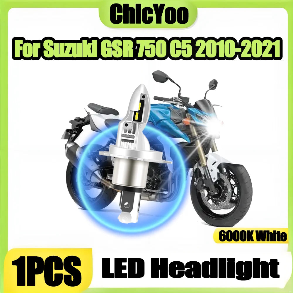 H4 LED Headlight Bulb High Power 6000K White Super Bright 10000LM Motorcycle Head Lamp 12V